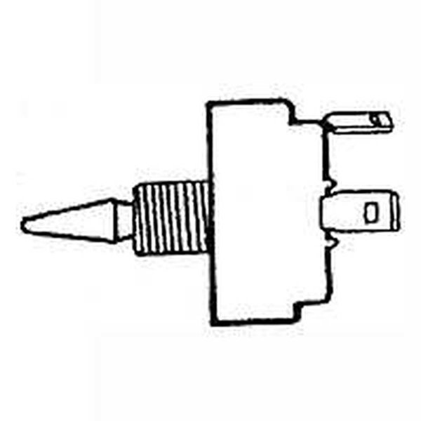 Us Hardware Toggle Switch 12 Volt 1/2 Inch M-030C